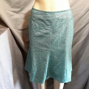 Ann Taylor LOFT Flare Lined Skirt, sz 6